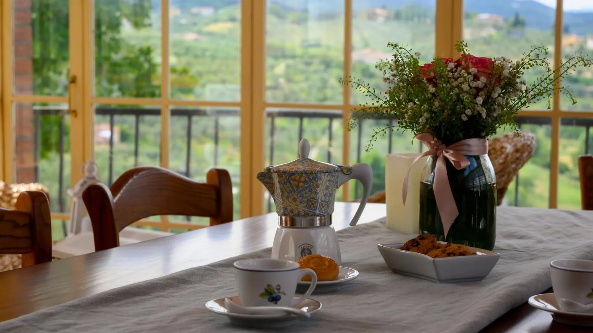 Villa Panoramica Con Jacuzzi Privata Tra Firenze & Lucca ,3 Camere, 4 Bagni Serravalle Pistoiese